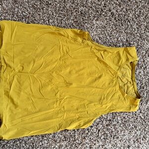 lululemon athletica Yellow Tank Top